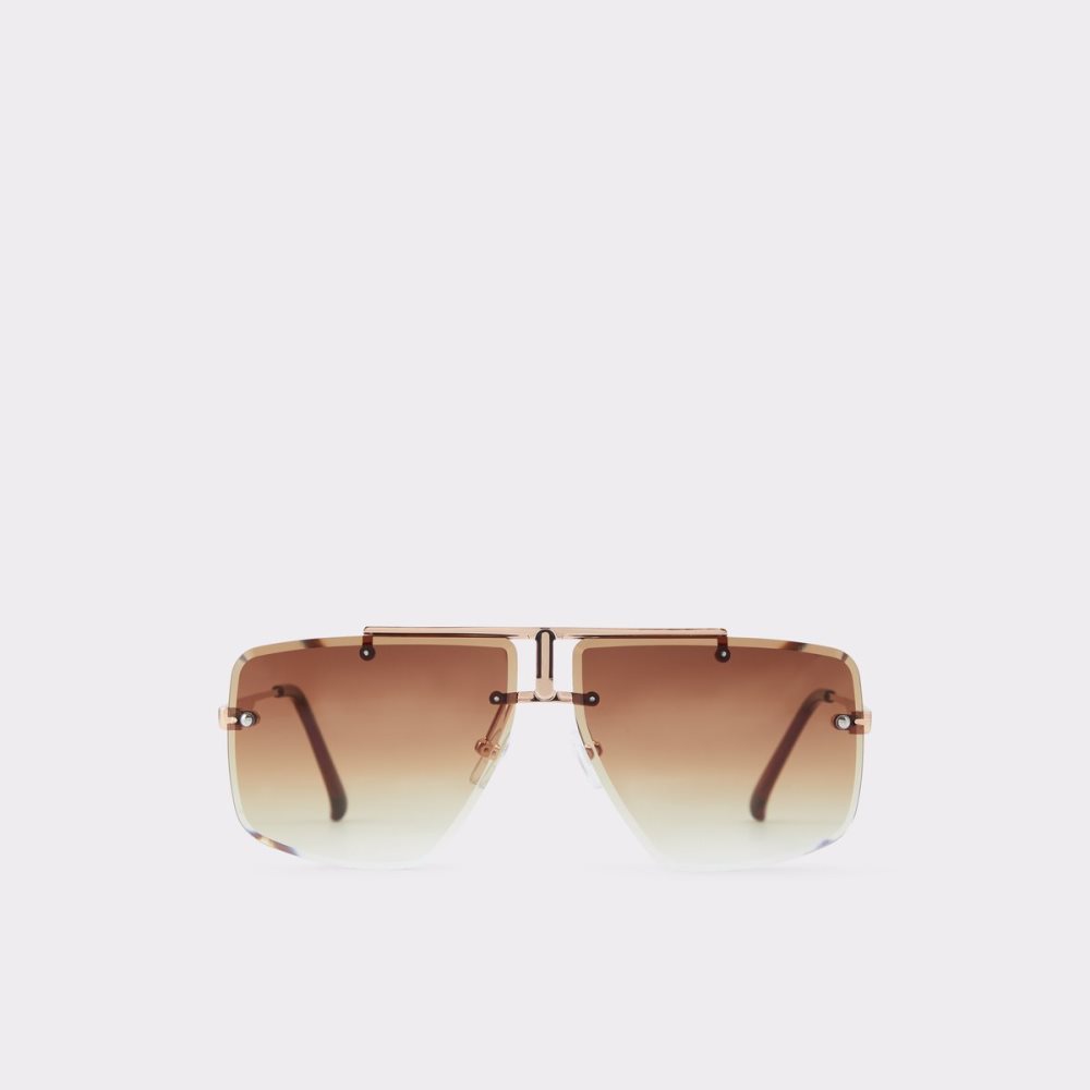 Lunettes de Soleil Aldo Silikatu Marron Homme | IIAF-01007029