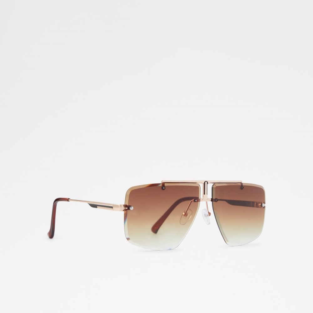 Lunettes de Soleil Aldo Silikatu Marron Homme | IIAF-01007029