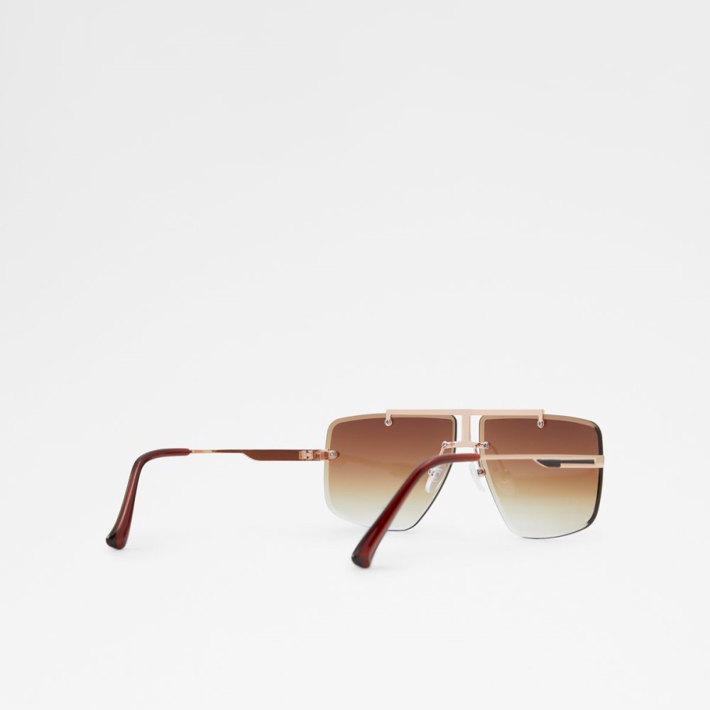 Lunettes de Soleil Aldo Silikatu Marron Homme | IIAF-01007029