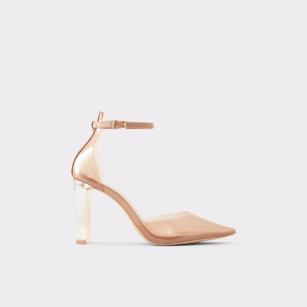 Talons Aldo Deedee Lanières Talons - Cup Sole Beige Femme | ZCZU-91370496