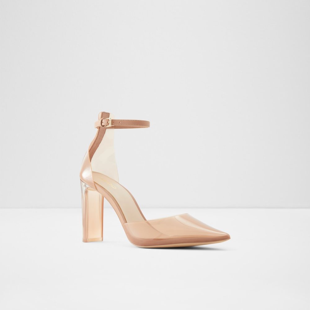 Talons Aldo Deedee Lanières Talons - Cup Sole Beige Femme | ZCZU-91370496