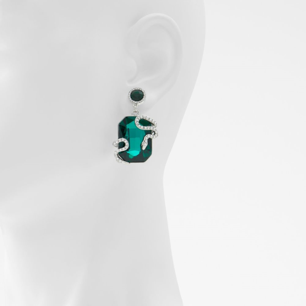 Boucle d'oreille Aldo Uleawen Pendant Vert Foncé Femme | JHTD-52168743