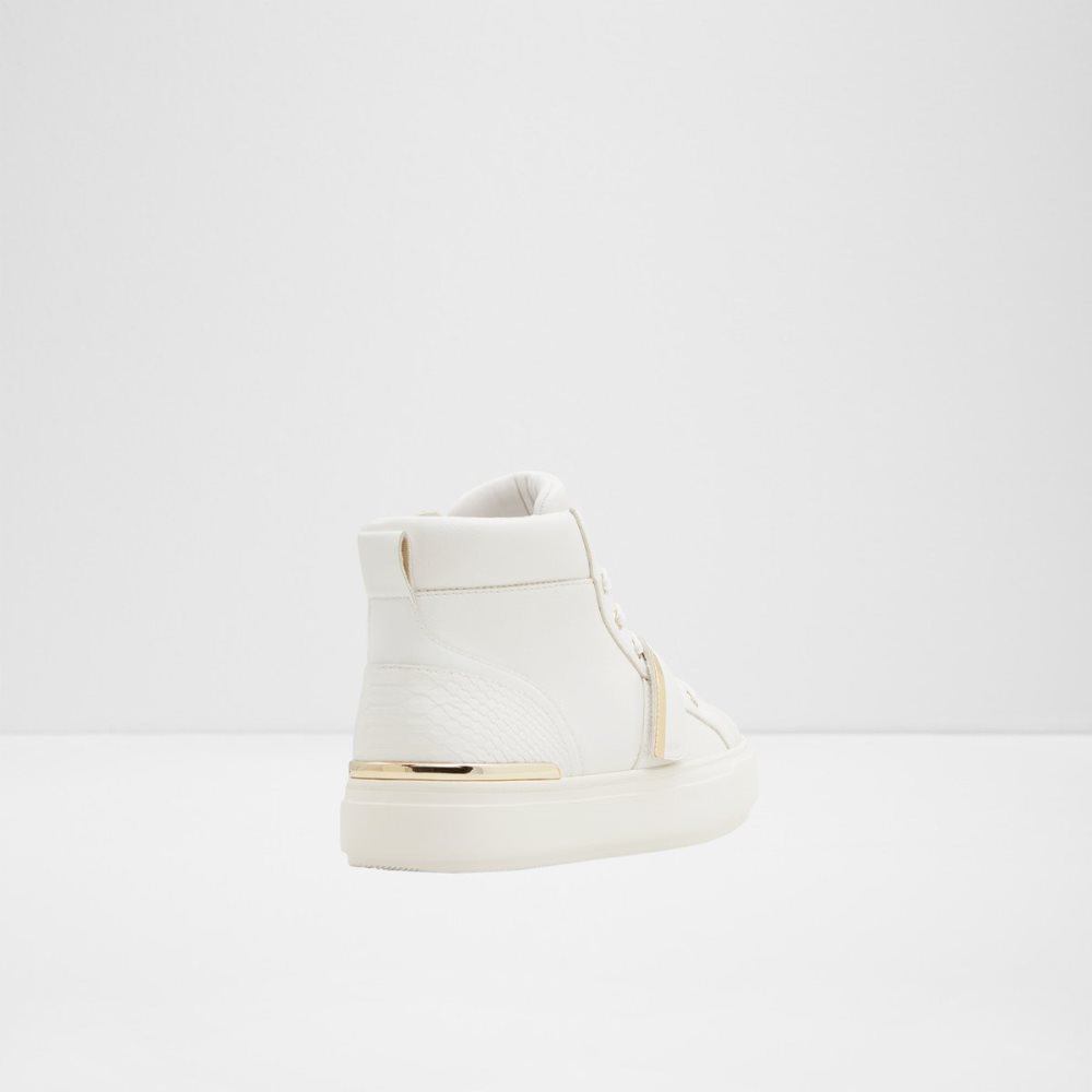 Baskets Aldo Halenna High Top - Cup Sole Blanche Femme | IAPP-25977036