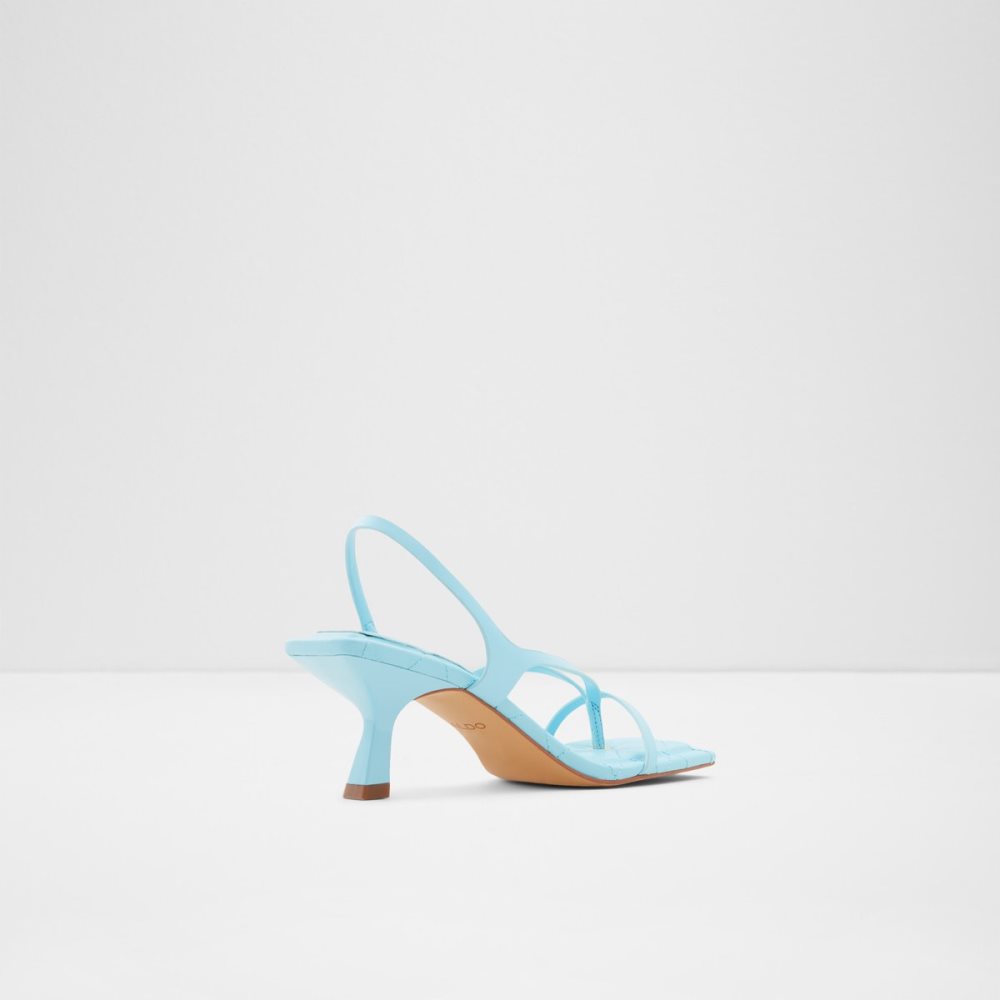 Sandales Aldo Loni Lanières High Sandal - Bleu Clair Femme | RPIP-73133411