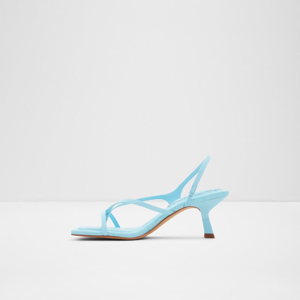 Sandales Aldo Loni Lanières High Sandal - Bleu Clair Femme | RPIP-73133411