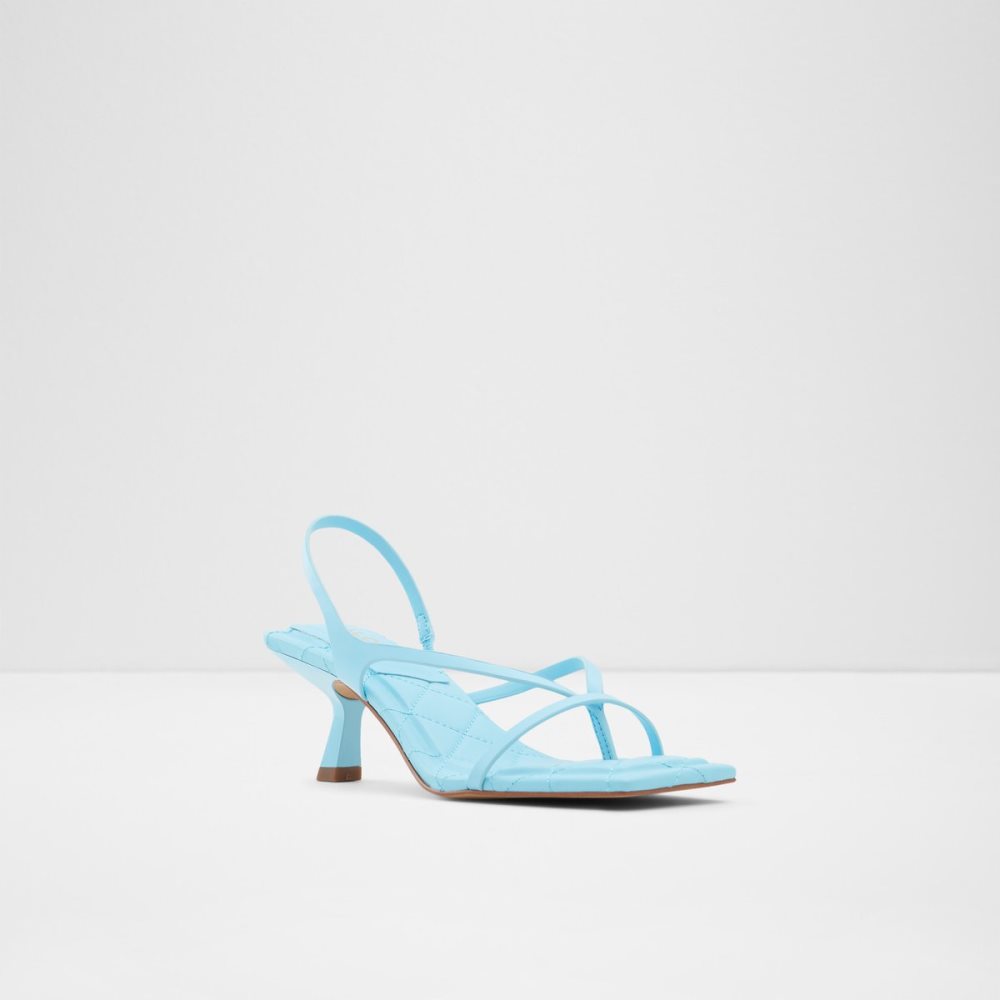 Sandales Aldo Loni Lanières High Sandal - Bleu Clair Femme | RPIP-73133411