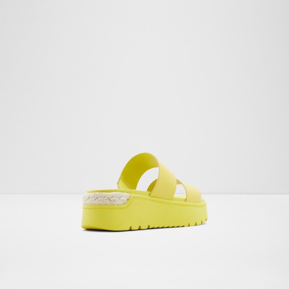 Sandales Aldo Zendey Claquette Sandal - Flatform Vert Femme | TLOR-71200982