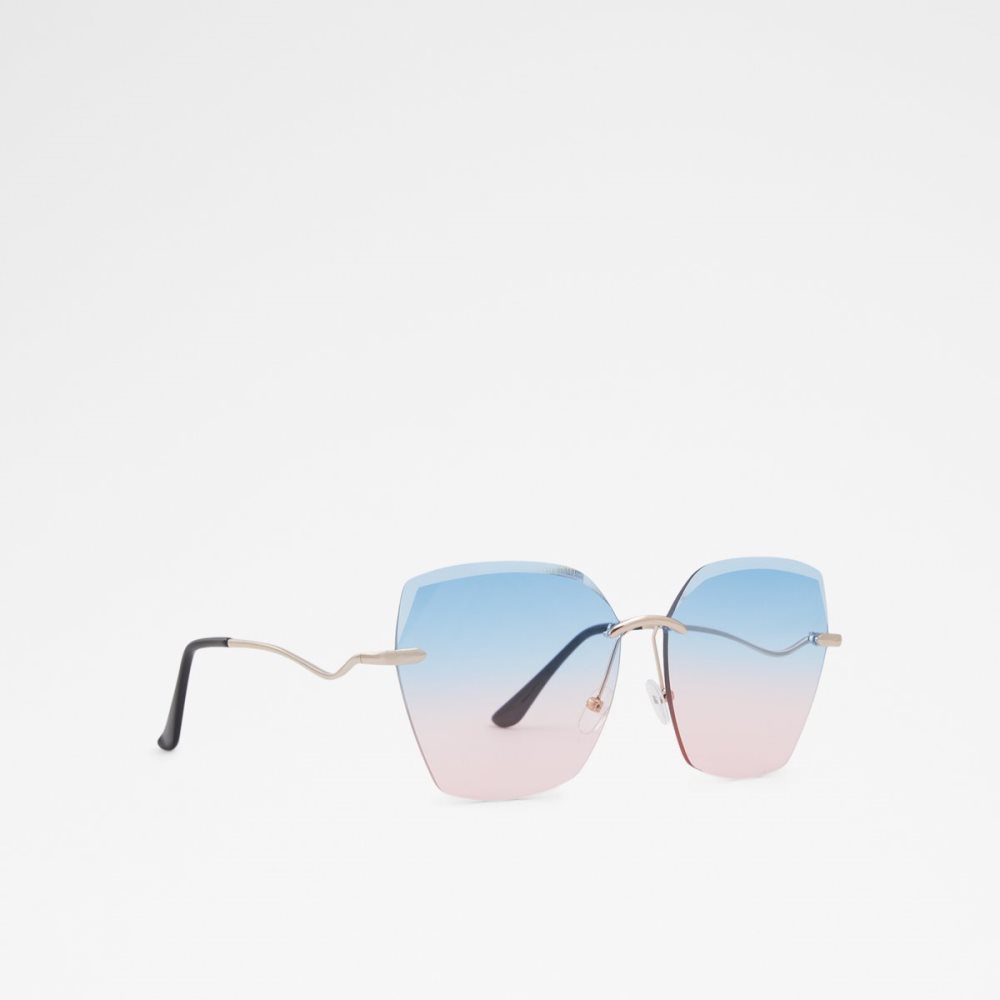 Lunettes de Soleil Aldo Istada Cat Eye Doré Femme | NRRW-79732772