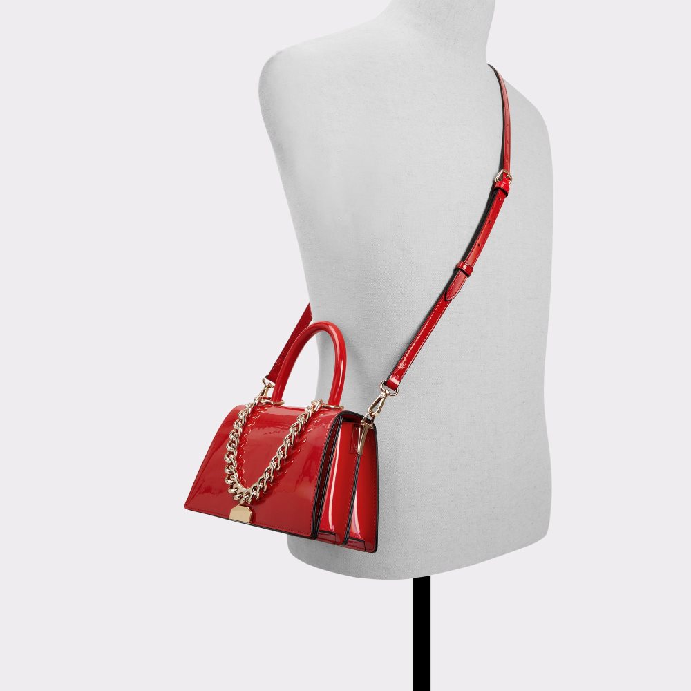 Sac à Main Aldo Avedax Top Handle Rouge Femme | KSSZ-51240784