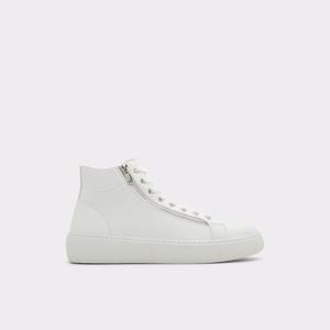 Baskets Aldo Alpha High Top - Cup Sole Blanche Homme | LEKT-12699533