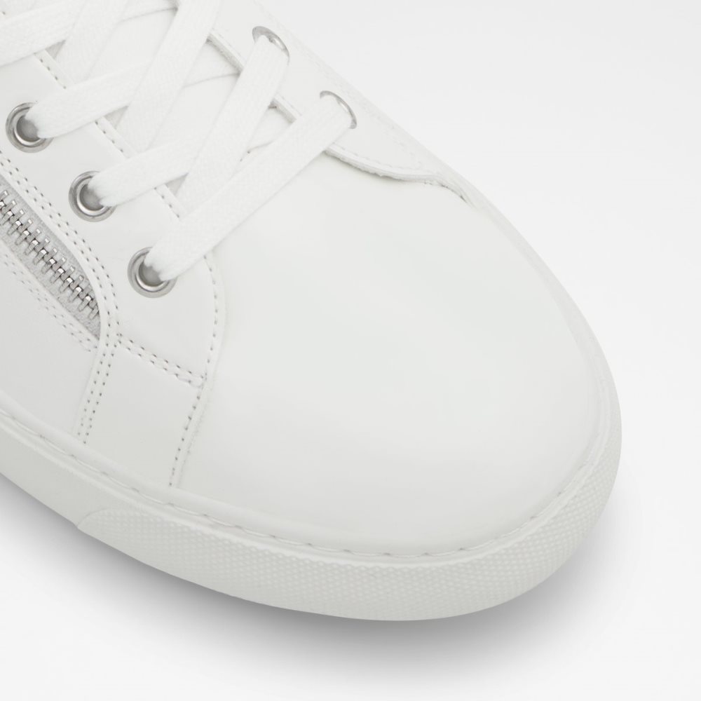 Baskets Aldo Alpha High Top - Cup Sole Blanche Homme | LEKT-12699533