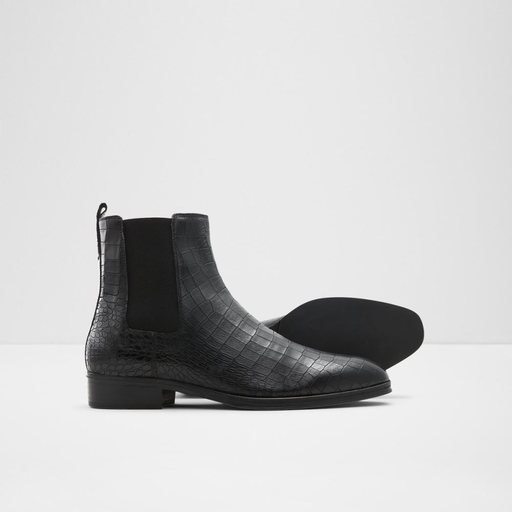 Bottines Chelsea Aldo Druven Noir Homme | RRFG-75892702